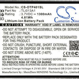 1300 mAh for Alcatel TLi013A1,TLi013A7