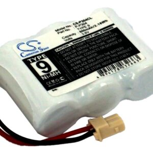 600 mAh for Bell South 3-2/3AABC,560502,B600,CO100P5,GES-PCH05,GN-3-1/2AABSC,P3306,S60502,TA241