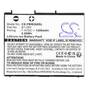 1200 mAh for Brother BT-200