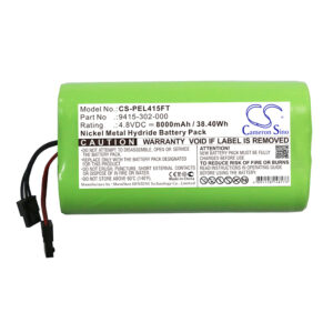 8000 mAh for Pelican 9415-301-100,9415-302-000,9418