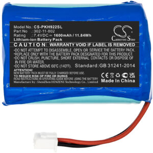 1600 mAh for Peaktech 302-11-802