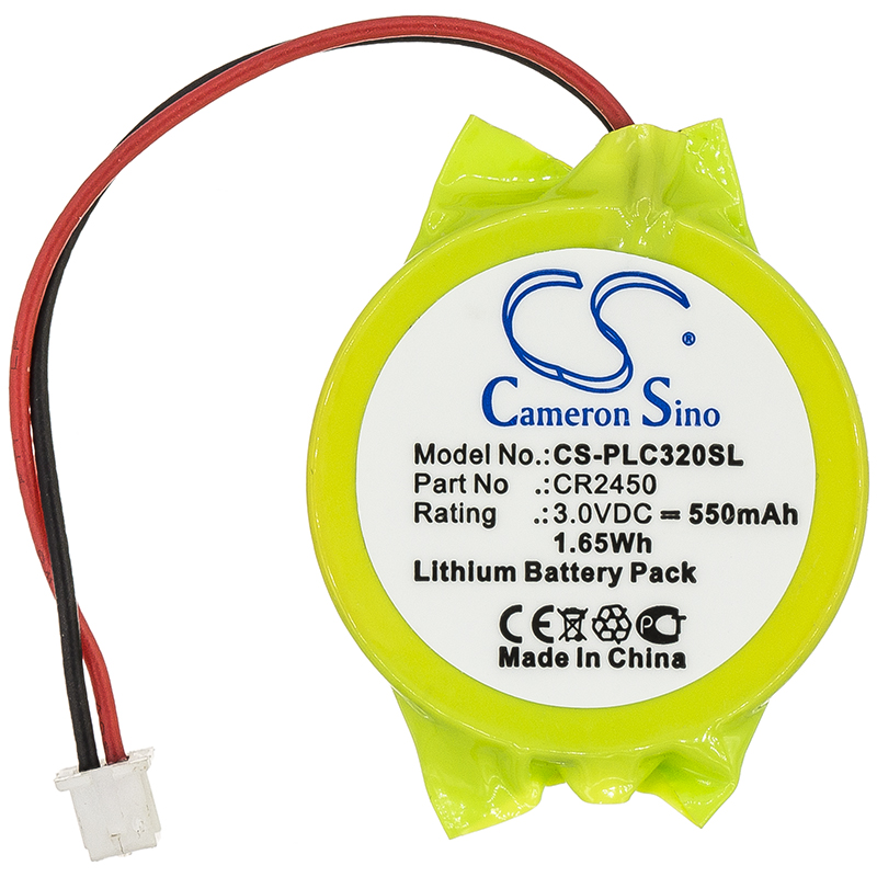 550 mAh for Panasonic AFPX-BATT,CR2450