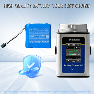 6400mAh Replacement Battery for Particle Measuring Systems Minicapt 100, AC100, AC100H, WP-CVI-03