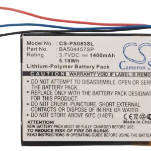 1400 mAh for Philips BA504457SP