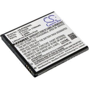 1700 mAh for Pantech BRT52AB,BTR930B