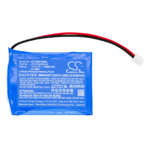 Replacement Battery for Ratiotec Rapidcount Compact, Li-Polymer 2000mAh