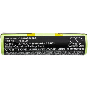 1600 mAh for Saft 785509