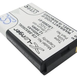 3400 mAh for 4G Systems LB2600-01
