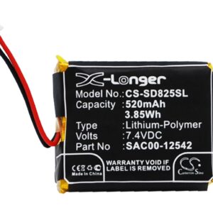 520 mAh for SportDog SAC00-12542