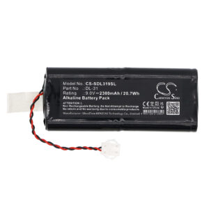 Replacement Battery for DL-31 9V Electronic Door Lock Battery for VingCard Visionline & Intellikey HTL18