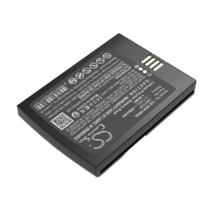 Replacement Battery for SHURE SB910M, 95A24863, DX1M G57, DX1M transmitter, ADX1M bodypack transmitter, Li-Polymer 500mAh