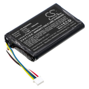 Replacement Battery for Shure MXW1X, MXW6X, SB906, 95A47652, Lithium-Polymer 1000mAh