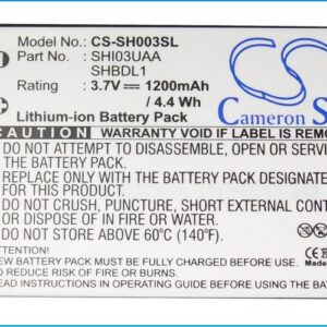 1200 mAh for Sharp EA-BL28,SHBDL1