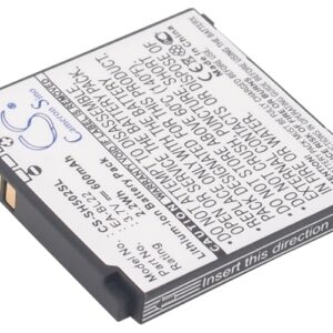 600 mAh for Sharp EA-BL22
