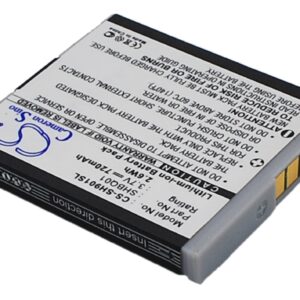 720 mAh for Sharp SHBQ01