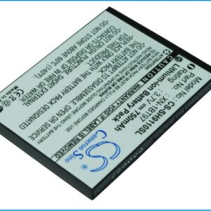 750 mAh for Sharp C61SHUAA,XN-1BT97