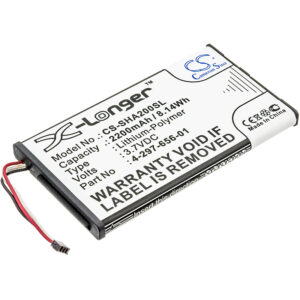2200 mAh for Sony 4-297-656-01
