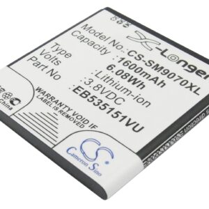 1600 mAh for Samsung EB535151VU,EB535151VUBSTD