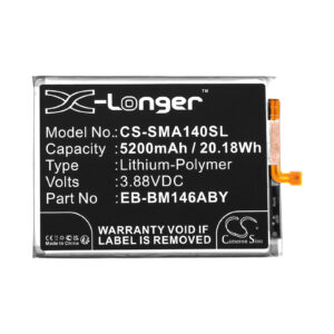 5200 mAh for Samsung EB-BM146ABY,GH82-31349A
