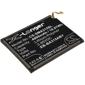 4900 mAh for Samsung EB-BA315ABY