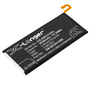 2650 mAh for Samsung EB-BC501ABE