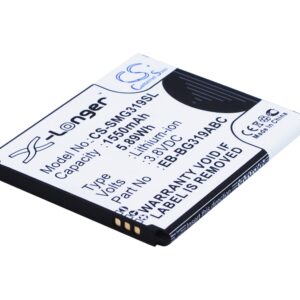 1550 mAh for Samsung EB-BG319ABC