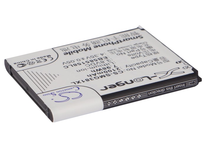 2100 mAh for Samsung EB585158LC