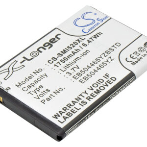 1750 mAh for Samsung EB504465IZ,EB504465YZ,EB504465YZBSTD