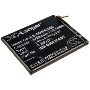 4700 mAh for Samsung EB-BM425ABY