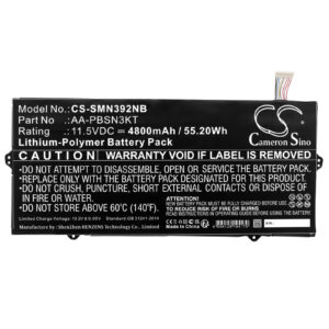 4800 mAh for Samsung AA-PBSN3KT,BA43-00392A