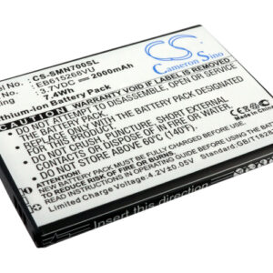 2000 mAh for AT&T EB615268VA,EB615268VABXAR,EB615268VK,EB615268VU,EB615268VUCST