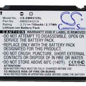 750 mAh for Samsung AB503442BABSTD,AB503442CA
