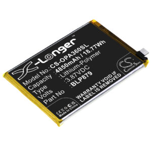 4850 mAh for Oppo BLP879