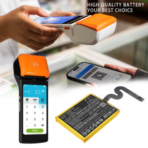 2400 mAh for Sunmi QP1669,ZAP1522