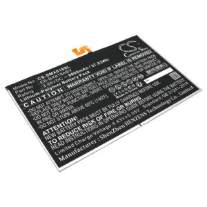 Replaces battery for Samsung Tab S9+, SM-X810, SM-X816, EB-BX818ABY, GH82-31907A, 9800mAh
