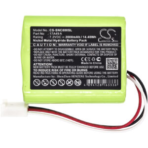 2000 mAh for Sencore 17A49 A