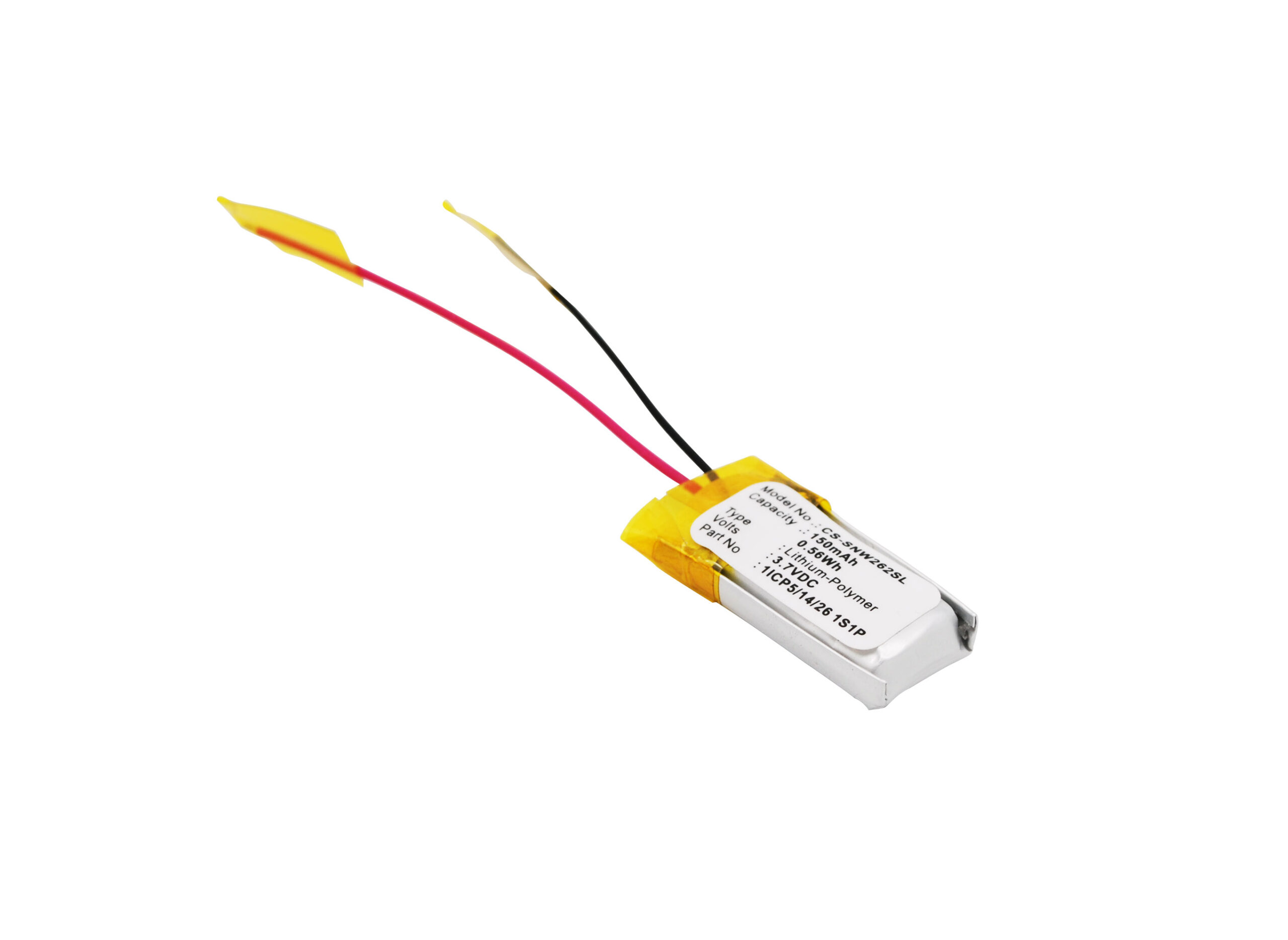 150 mAh for Sony 1ICP5/14/26 1S1P,511426