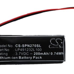 200 mAh for Sony LP491232L100