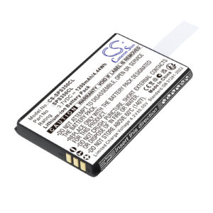 1200mAh Replacement Battery for Spectralink S35 DECT Handset, S37 S35 DECT Handset, 84743432