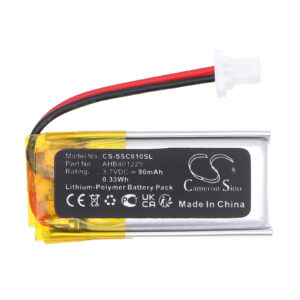 Replacement Battery for  Sena Handlebar Remote SC-HR-01, Wristband Remote SC-WR-01, Li-Polymer 90mAh