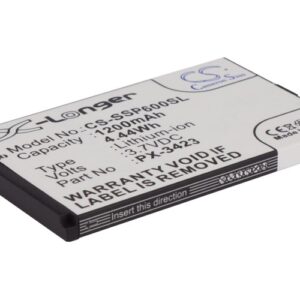 1200 mAh for Simvalley PX-3423,PX-3423-675