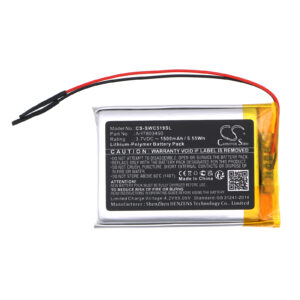 Replaces battery for Skywin Wireless Conference, SW-CS-519, Li-Polymer 1500mAh