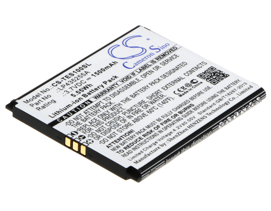 1500 mAh for Telefunken LP435255A