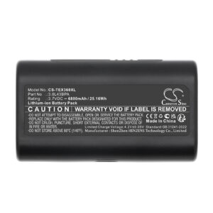 Replacement Battery for Texas Instruments TI-Navigator, 3.6L43BPA, Lithium-ion 6800mAh