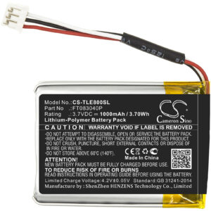 1000 mAh for Turtle Beach FT083040P