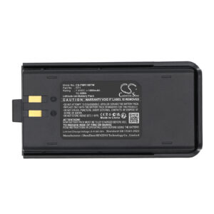 Replacement Battery for Retevis RT1, Tytera TC-3000A, Lithium-ion 1800mAh 7.4V