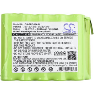 3800 mAh for Trimble 571204270,572204270