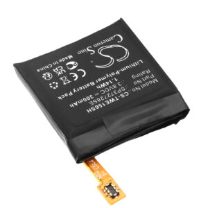 Replacement Battery for Ticwatch 2, 2E, 2S, WE11056, Li-Polymer 300mAh