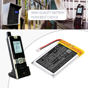 Replacement Battery forUltraCOM Wireless Indoor Handset, UltraCOM2, UltraCOM3, UltraCOM4, Li-Polymer 1000mAh