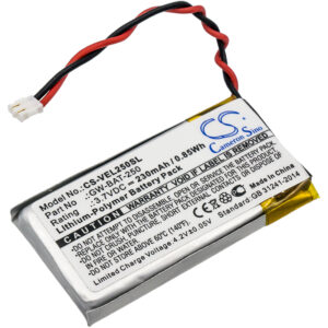 230 mAh for Vernier GW-BAT-250
